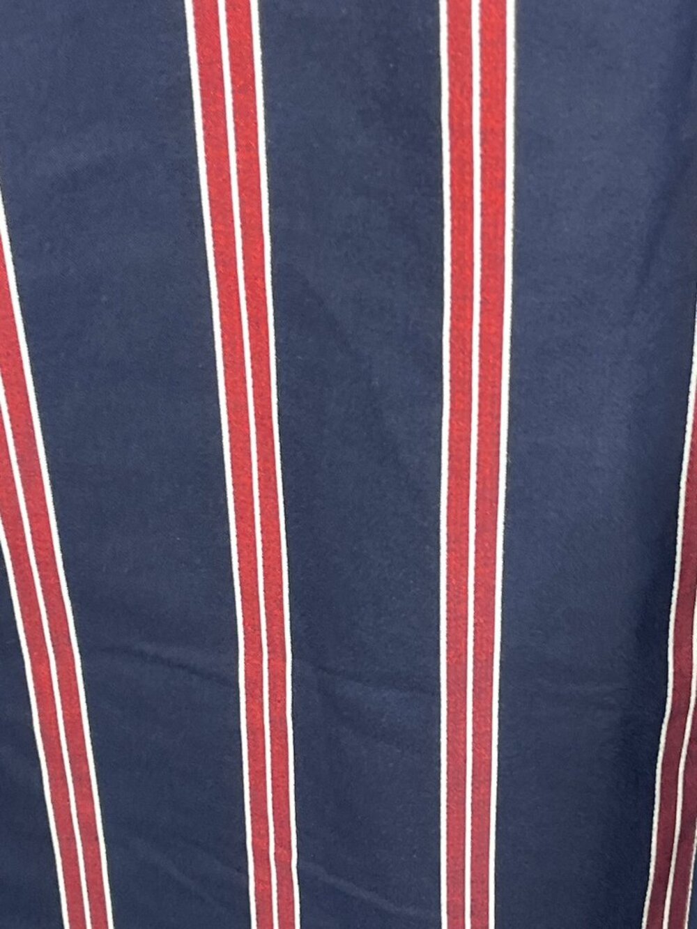 Halogen Dress Womens XS Navy Red Stripe Sleeveless Shift Career Casual - Picture 12 of 12